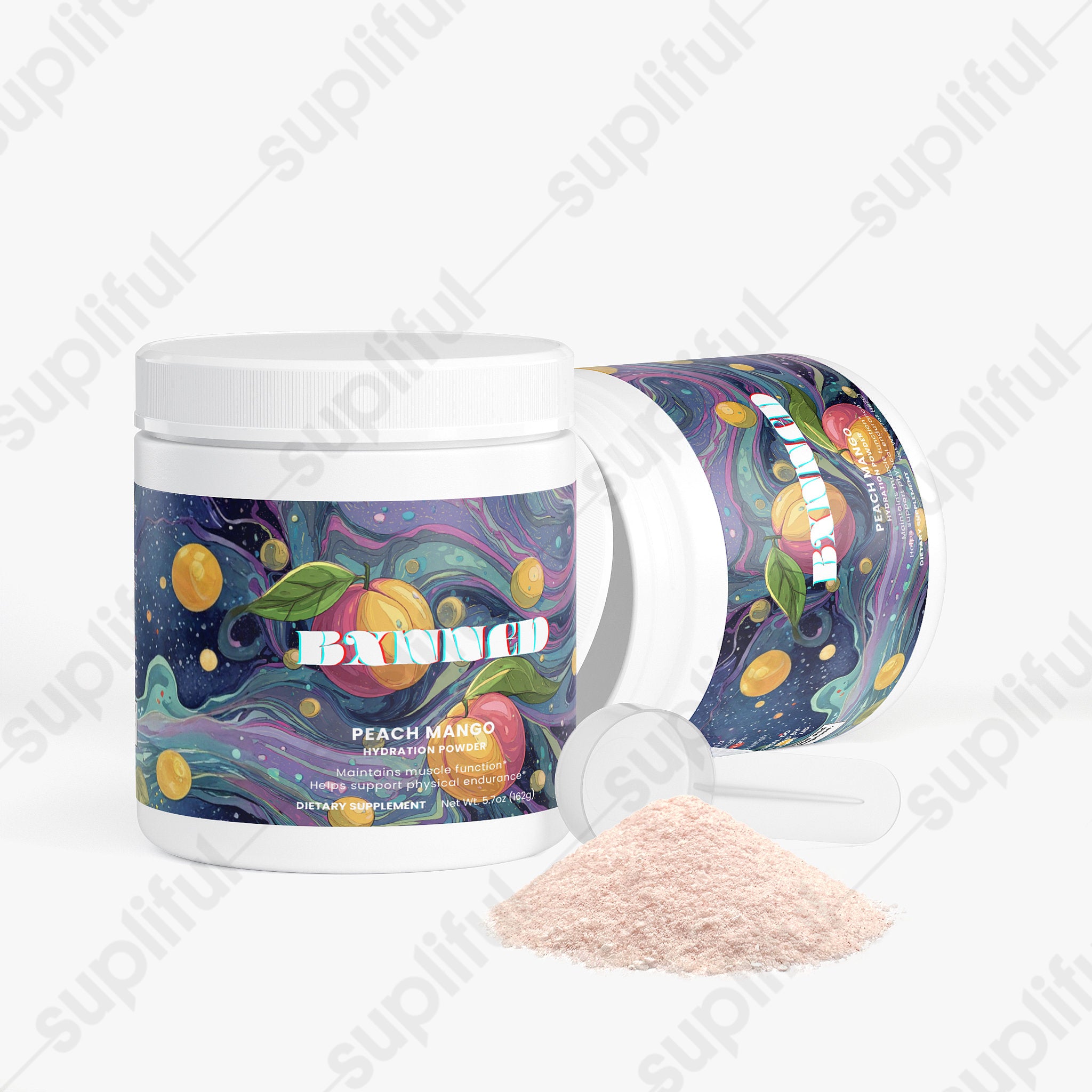 BXNNED Peach Mango Hydration Powder
