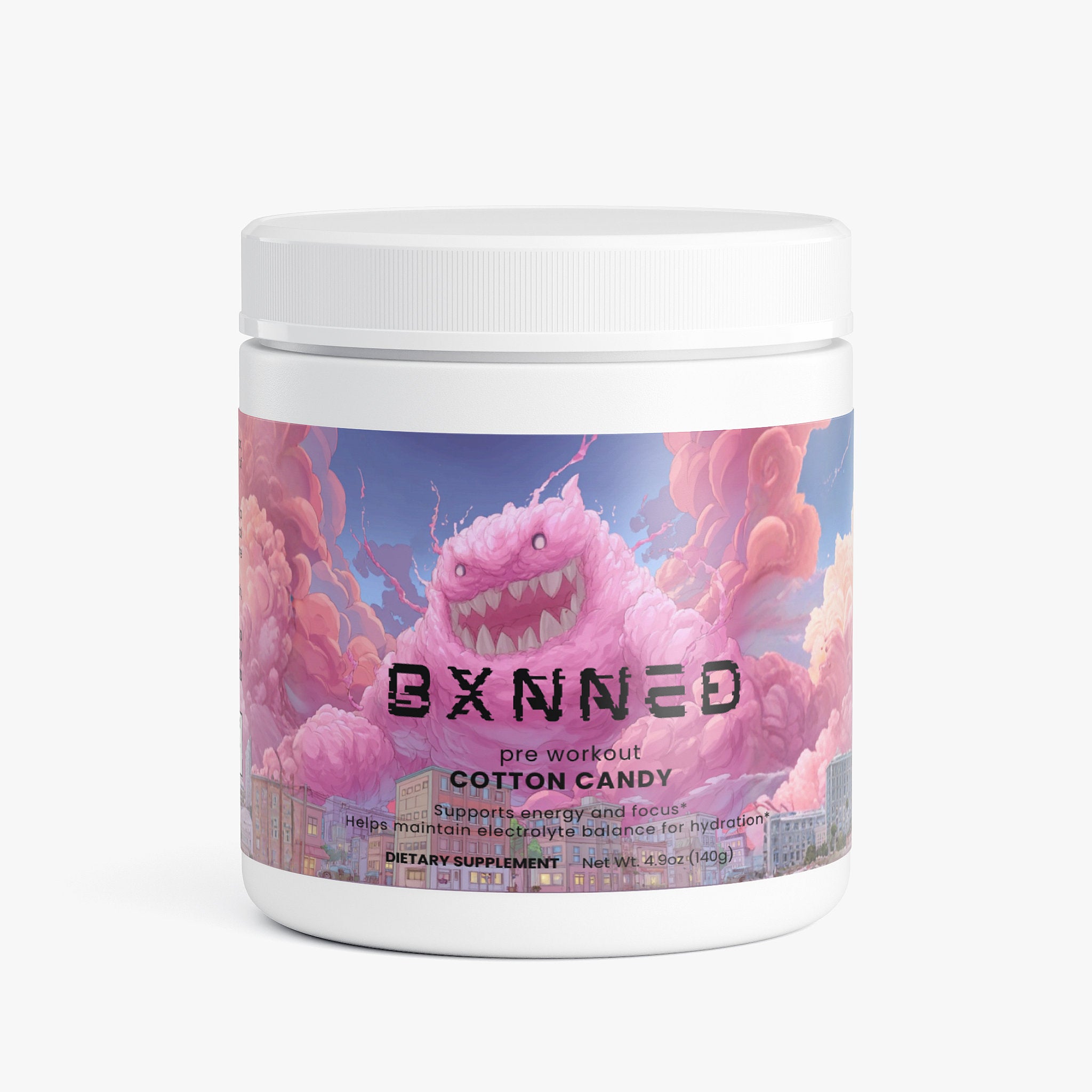 BXNNED Cotton Candy Preworkout