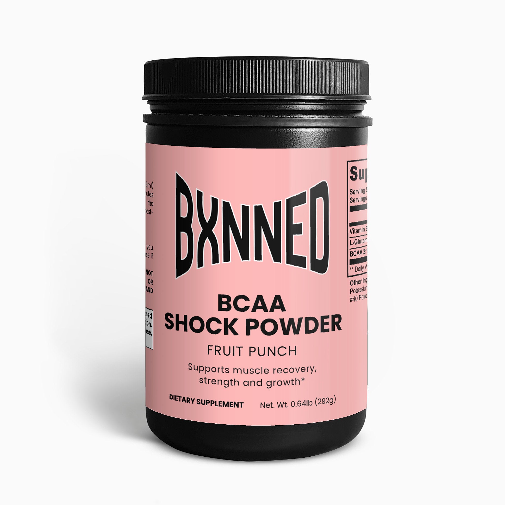 BXNNED BCAA Fruit - Punch Powder