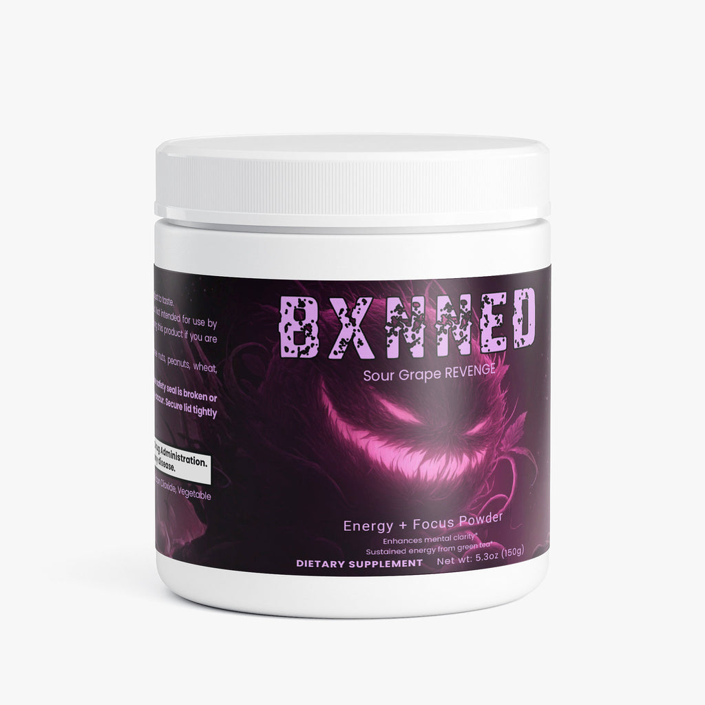BXNNED Caffeine Focus Powder - Sour Grape Revenge