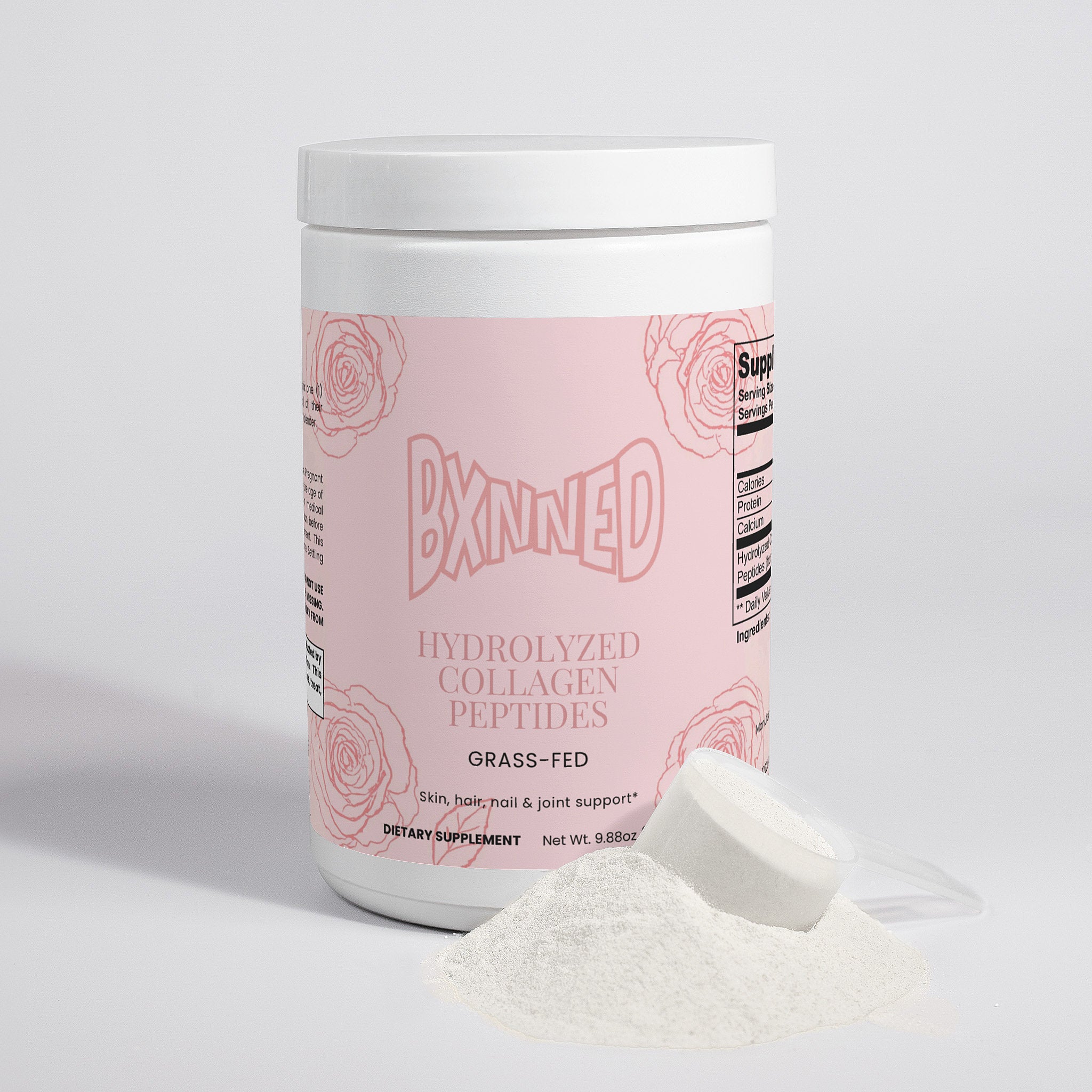 BXNNED Grass-Fed Hydrolyzed Collagen Peptides