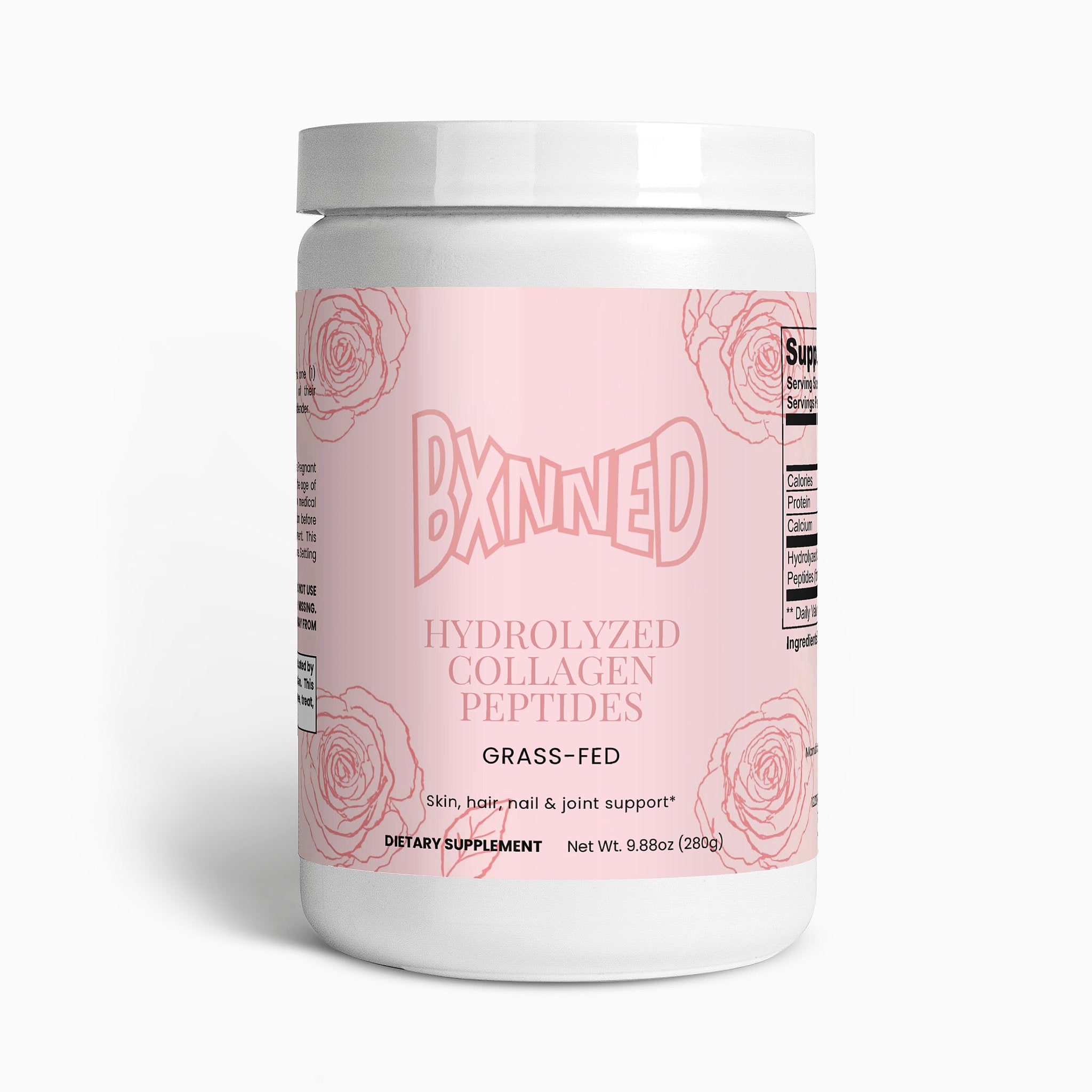 BXNNED Grass-Fed Hydrolyzed Collagen Peptides