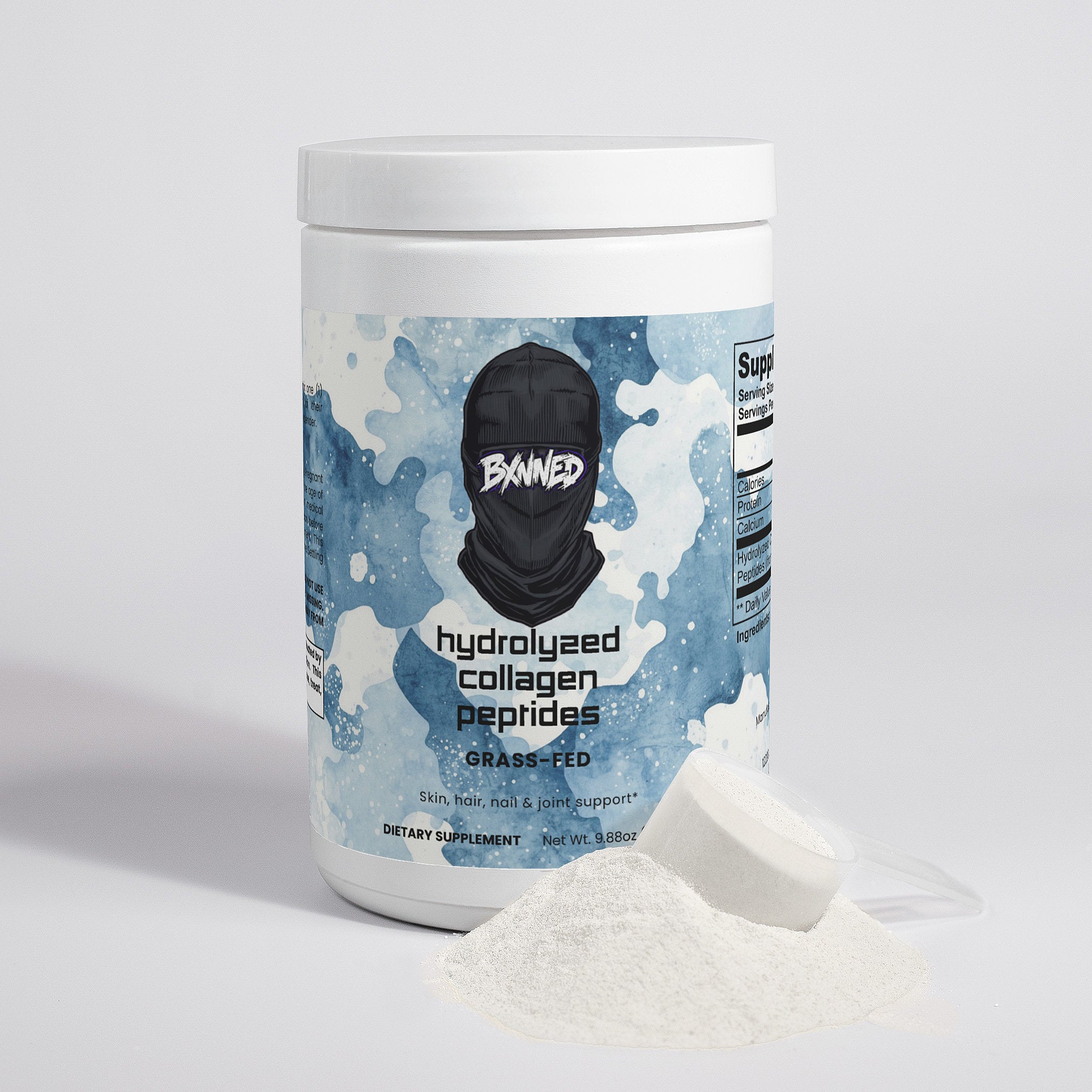 BXNNED Grass-Fed Hydrolyzed Collagen Peptides