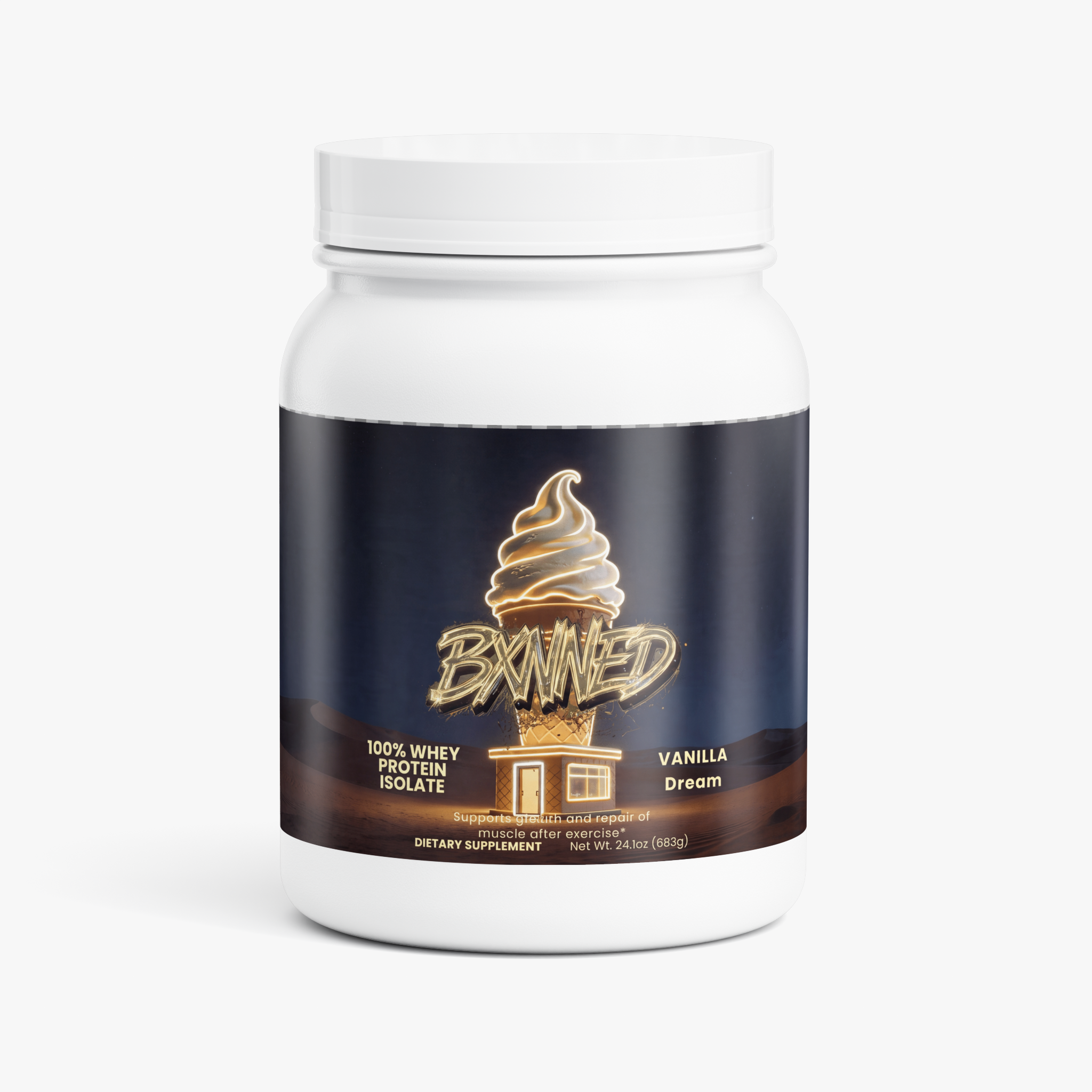 100% BXNNED whey protein isolate - VANILLA DREAM