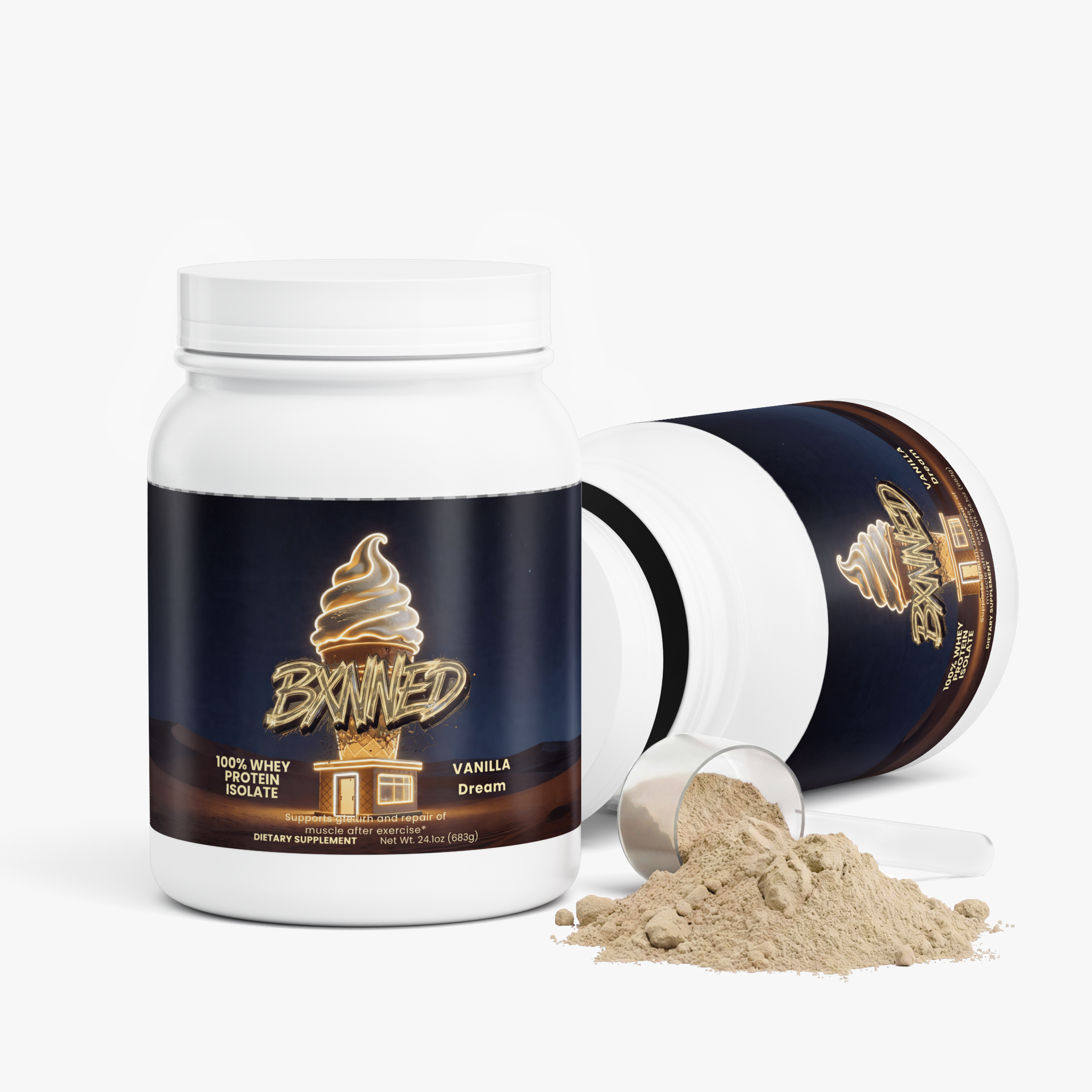 100% BXNNED whey protein isolate - VANILLA DREAM